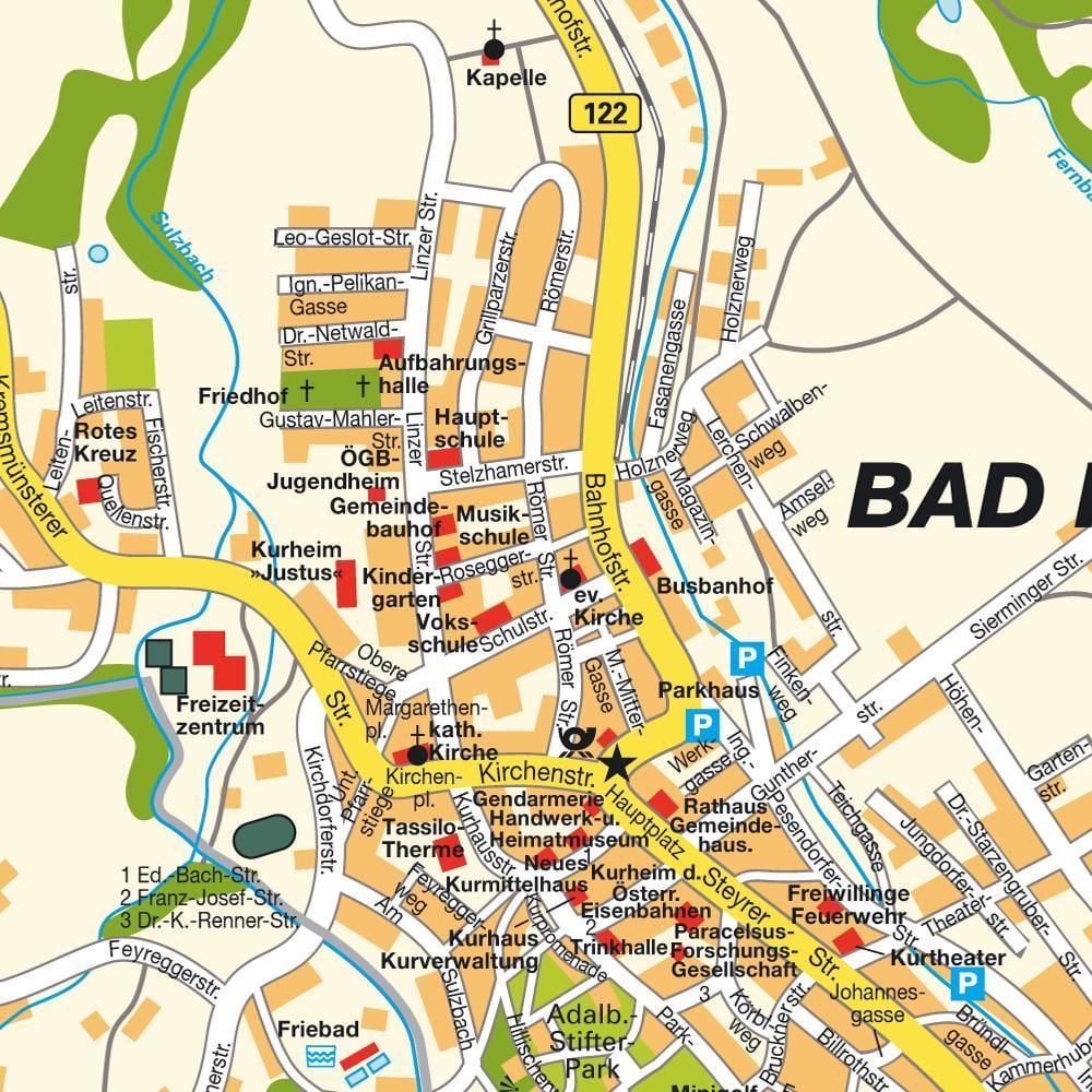 mapa da sala de áustria