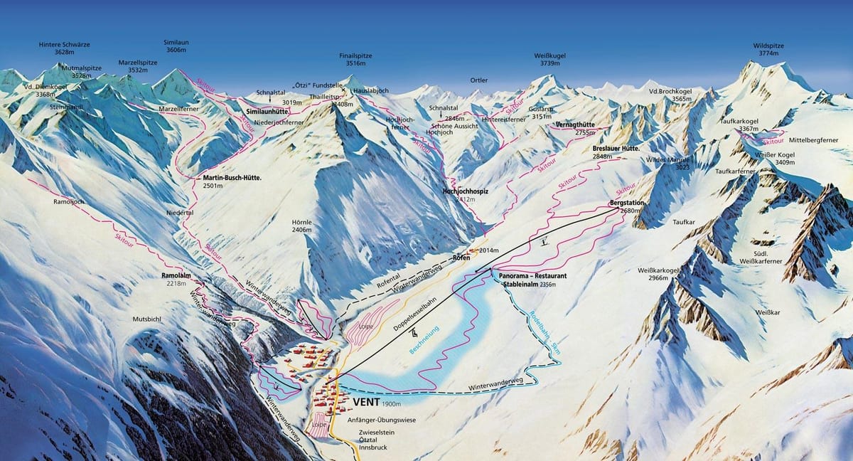 mapa de ventilação áustria