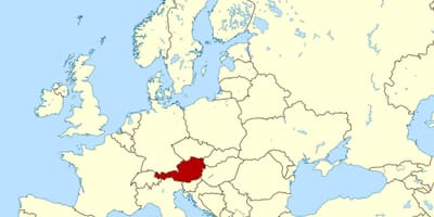 Mostrar mapa da áustria
